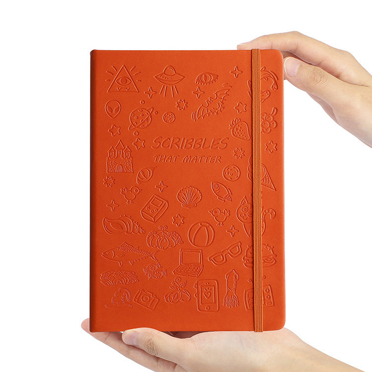 Customizable A6 PU Vegan Leather Waterproof Notebook