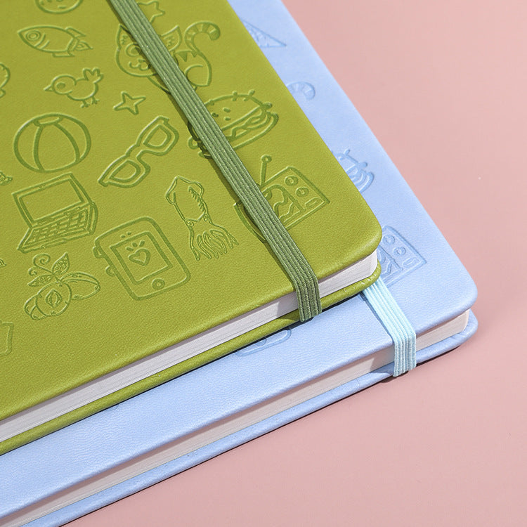 Customizable A6 PU Vegan Leather Waterproof Notebook