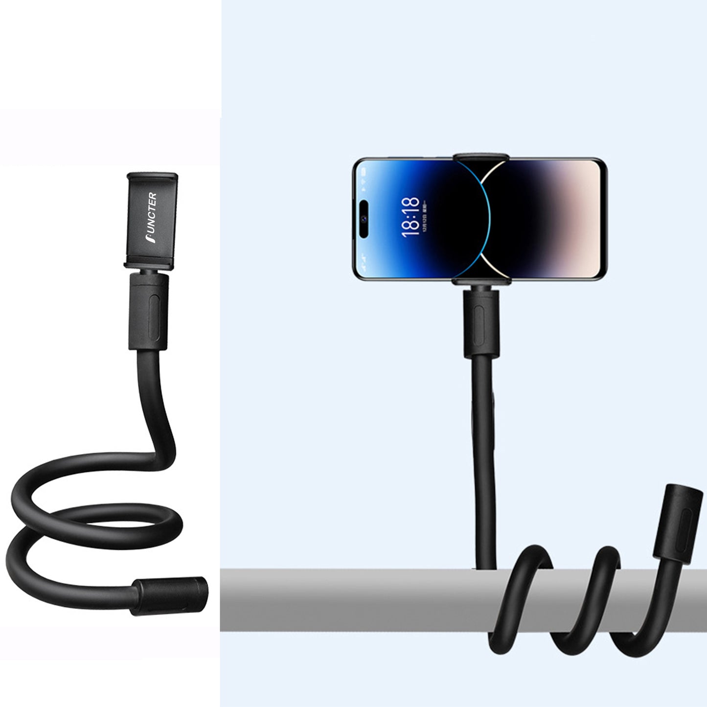 Flexible Phone Holder Cell Phone Mount For Stroller & Shopping Cart