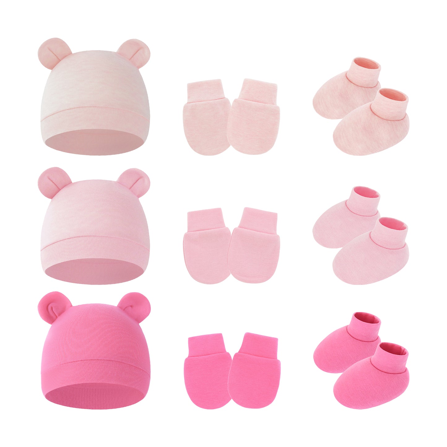 Light Pink/Pink/Rose Red