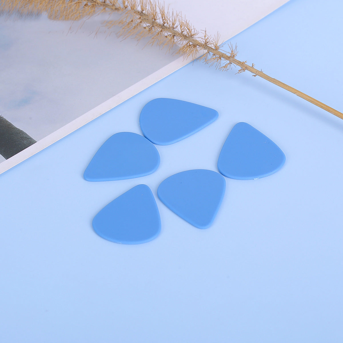 0.96mm Thickness Matte Frosted ABS Guitar Picks