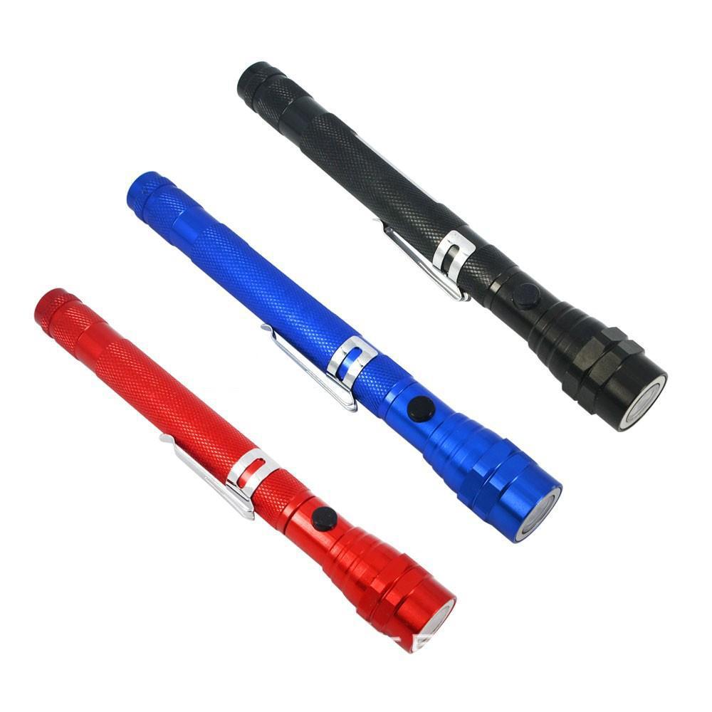 Multifunctional 3 LED Light Magnetic Bendable Inspection Light Dual Magnet Work Light