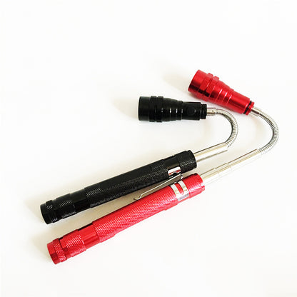 Multifunctional 3 LED Light Magnetic Bendable Inspection Light Dual Magnet Work Light