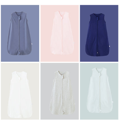 50% Cotton and 50% Bamboo Sleeveless Baby Sleep Sack for Summer - 0-24 Months