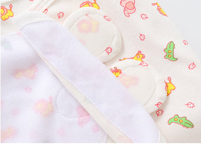 100% Cotton Baby Swaddle Wrap Baby Sleep Sack Newborn Swaddling Blanket - 0-12 Months