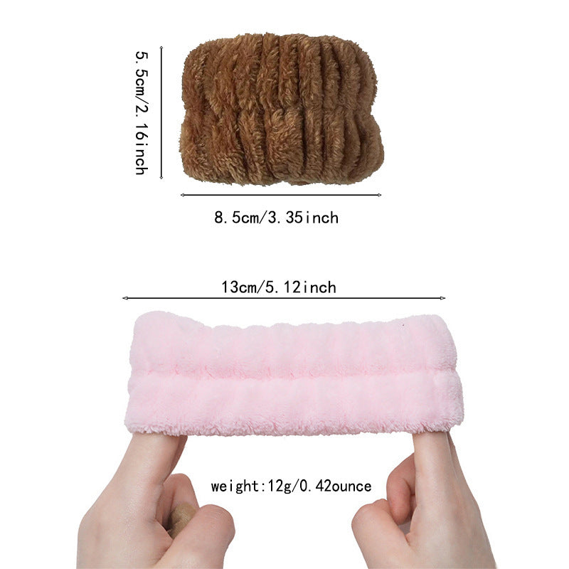 Microfiber Wristband To Prevent Water Dripping