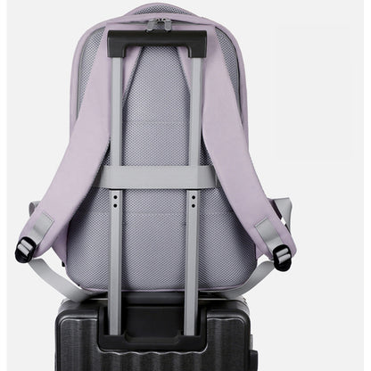 Back Strap Men's Backpack USB Connector Backpack Business Backpack College Backpack