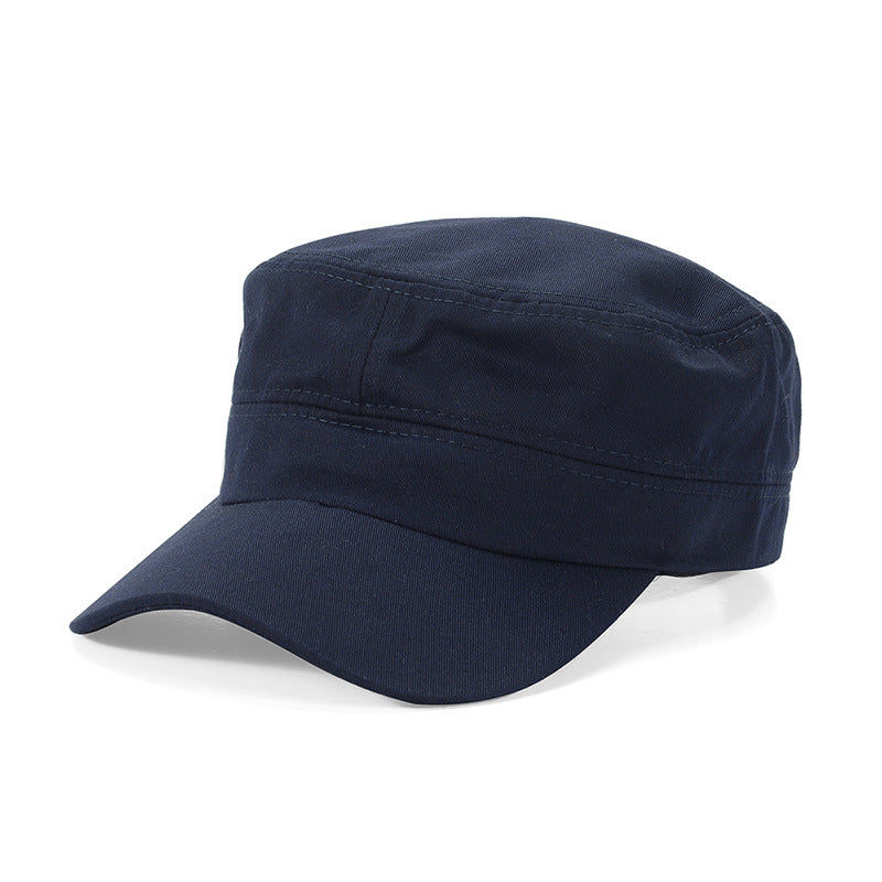 Army Cap Military Hat for Men Women Adjustable Cotton Flat Top