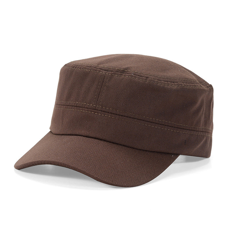 Army Cap Military Hat for Men Women Adjustable Cotton Flat Top