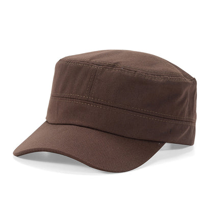 Army Cap Military Hat for Men Women Adjustable Cotton Flat Top