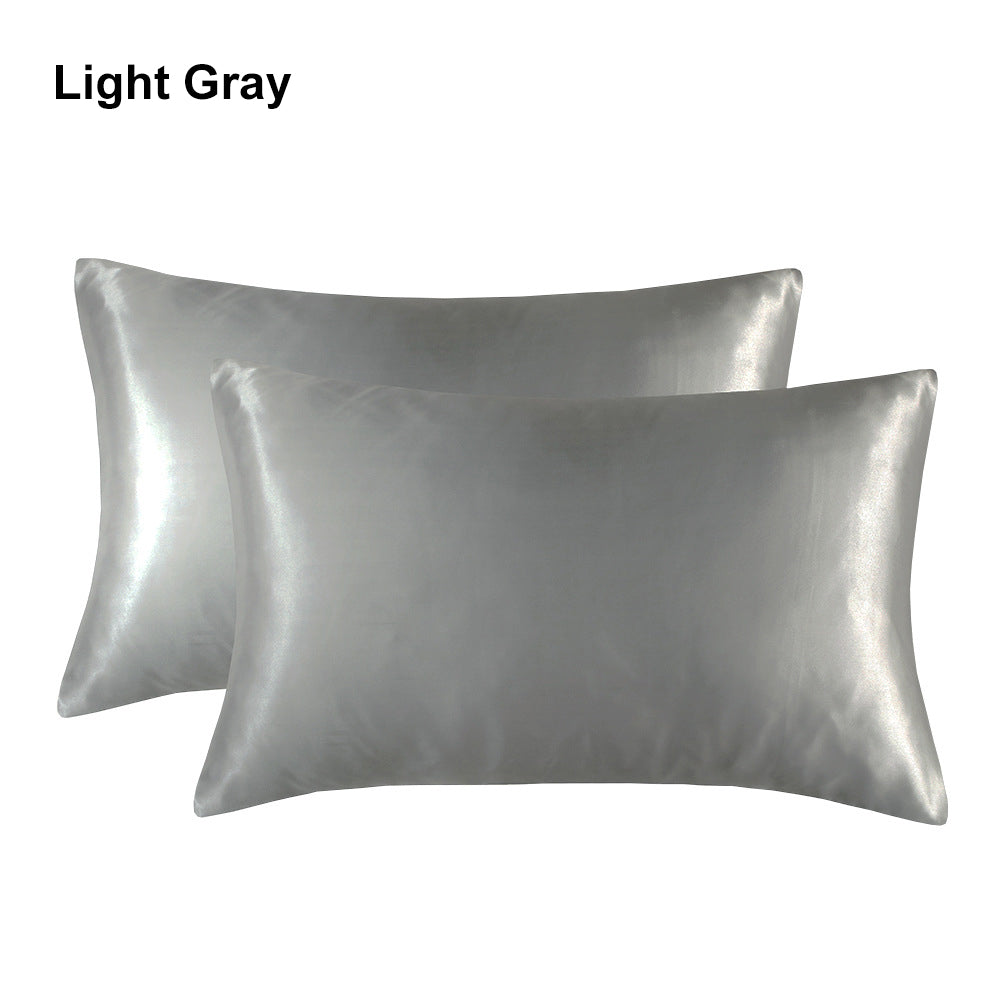 20 x 26" Premium Square Satin Silk Throw Pillowcase - Envelope Closure