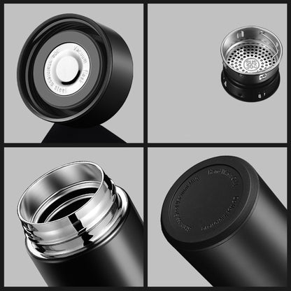 Smart Water Bottles with Digital Temperature Display Coffee Tea Infuser Bottle LED Thermal Cup