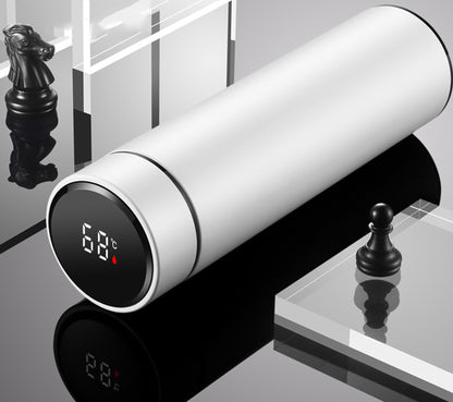 Smart Water Bottles with Digital Temperature Display Coffee Tea Infuser Bottle LED Thermal Cup
