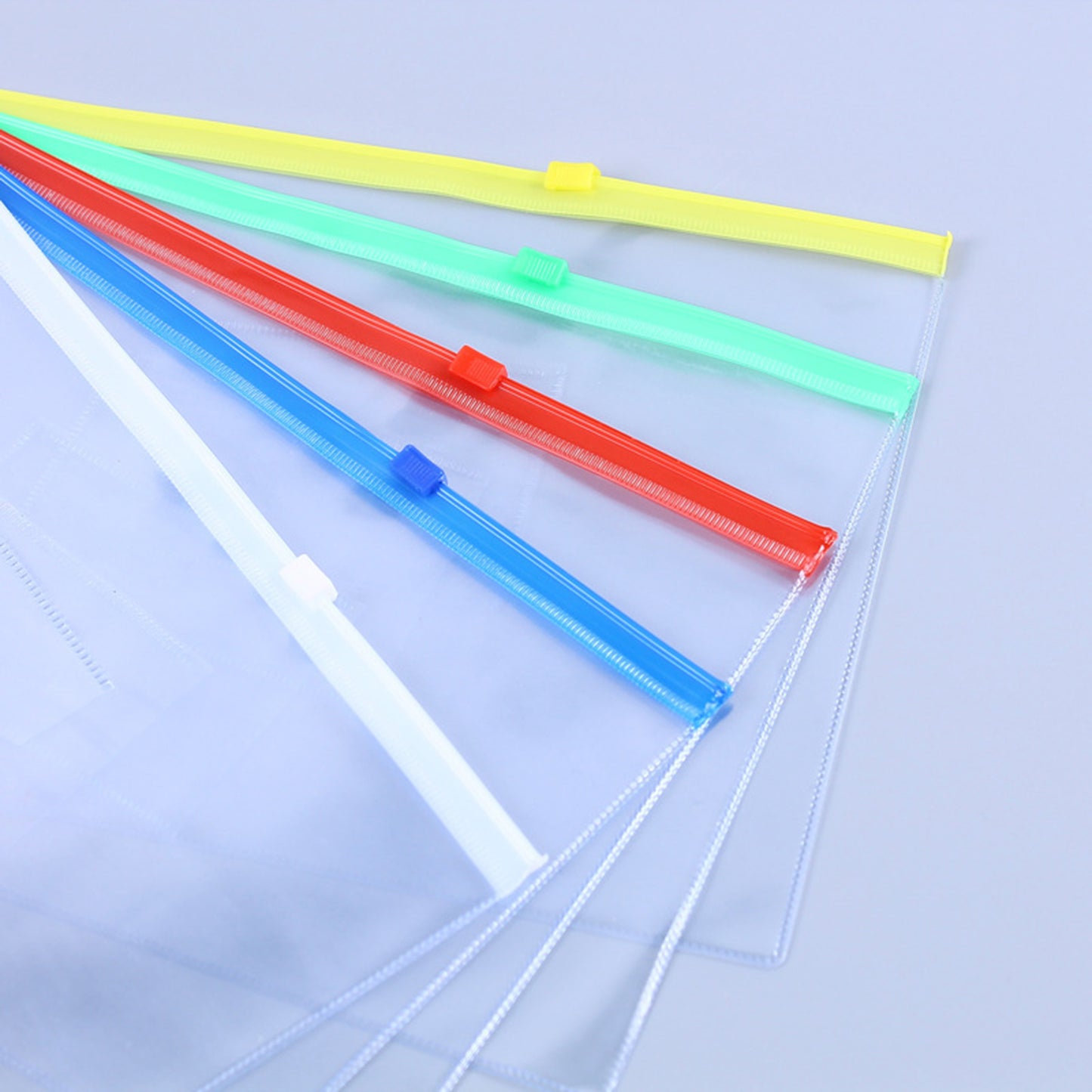 Plastic Clear Document Bags With Pocket Plactic Envelope