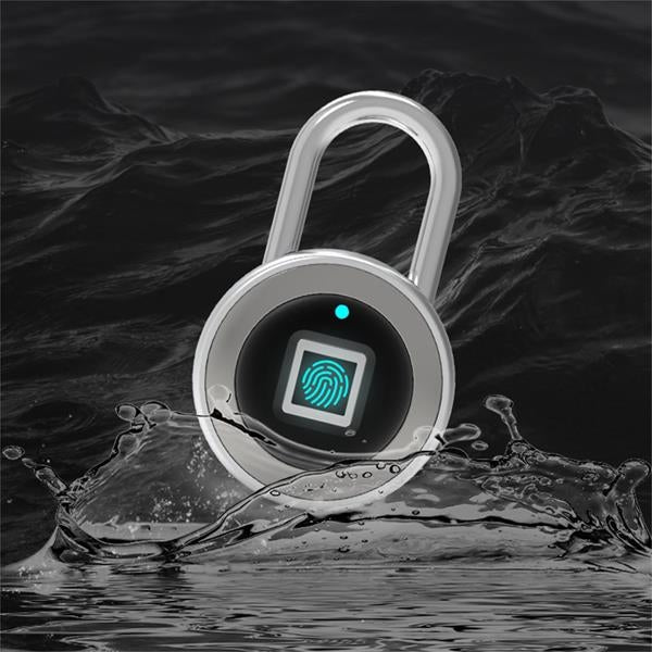 Smart Fingerprint Lock Water Resistant Fingerprint Padlock
