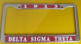 Stainless Steel License Plate Frame