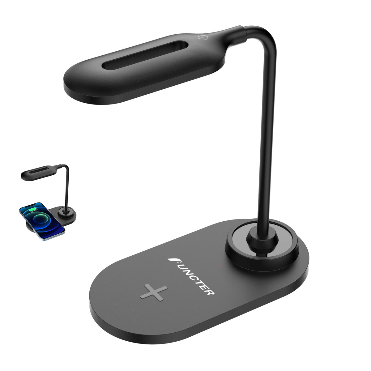 15W 3-Level Brightness LED Desk Wireless Charger Lamp
