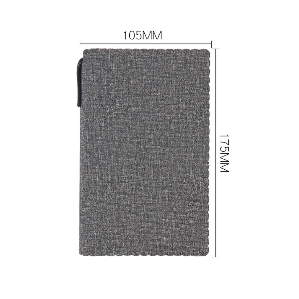 A6 Leatherette Journal Pocket Notebook for Note Taking, Diary Notepad, Meeting Record Writing
