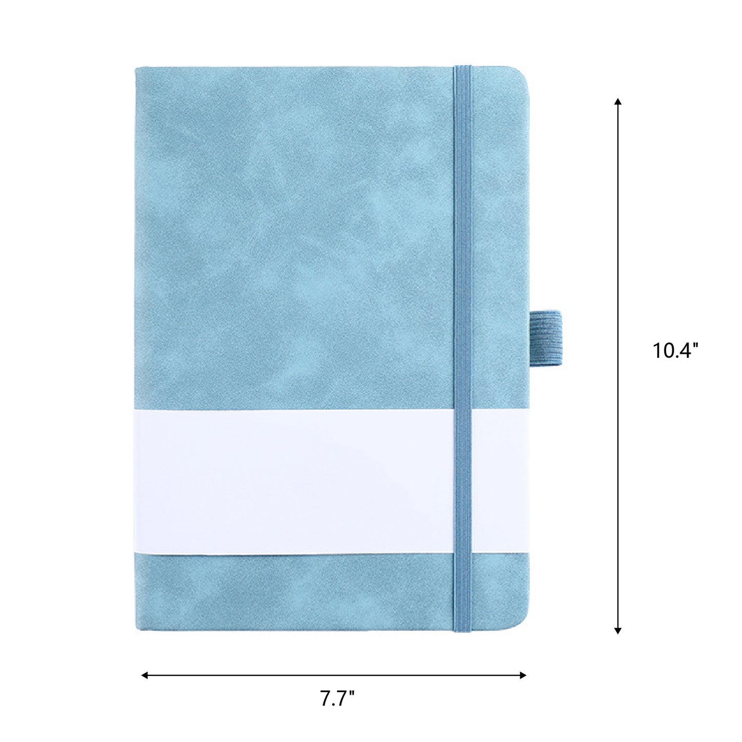 A5 College Ruled Journal Soft Touch Journal Notebook w/Pen Loop Elastic Closure Hardcover Notebook