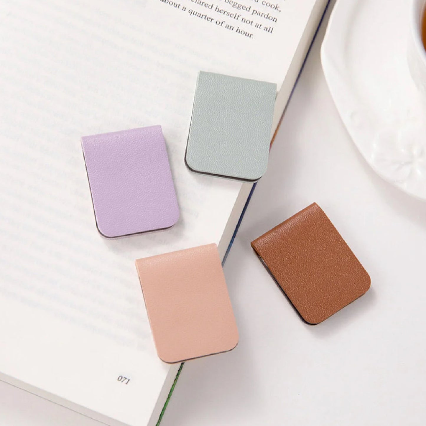 Magnetic Bookmark Book Marker Clip for Teachers, Students, Book Lovers
