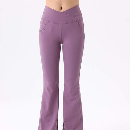 High Waisted Bootcut Yoga Pants With Pocket For Women Flare Yoga Leggings