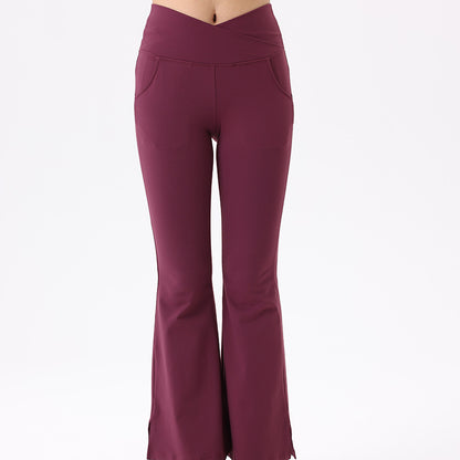 High Waisted Bootcut Yoga Pants With Pocket For Women Flare Yoga Leggings