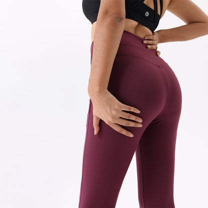 High Waisted Bootcut Yoga Pants With Pocket For Women Flare Yoga Leggings