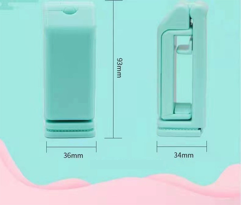 360 Degree Rotating Desk Phone Clamp Foldable Phone Stand Portable Phone Holder Mini Vlogging Holder