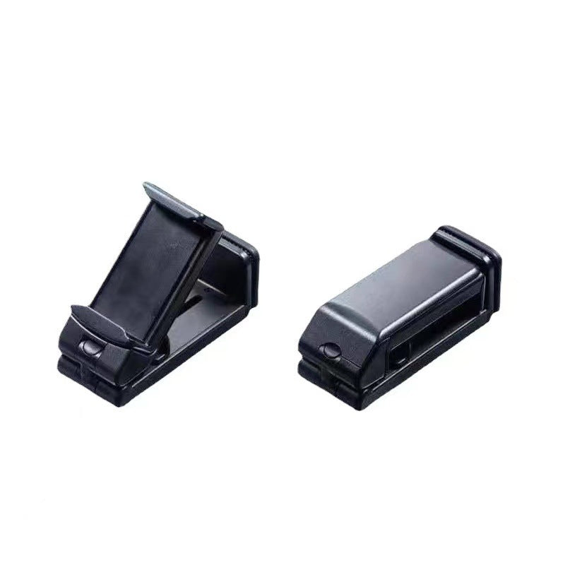 360 Degree Rotating Desk Phone Clamp Foldable Phone Stand Portable Phone Holder Mini Vlogging Holder