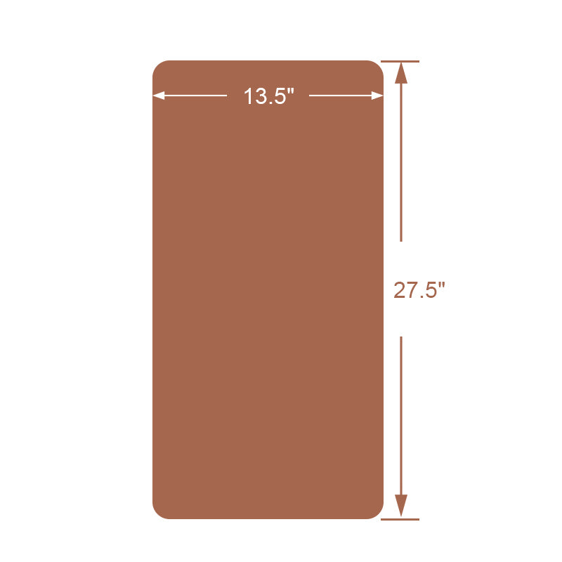 13.5" x 27.5" Large Mouse Pad Non Slip PVC Office Desk Mat Waterproof Desk Writing Pad