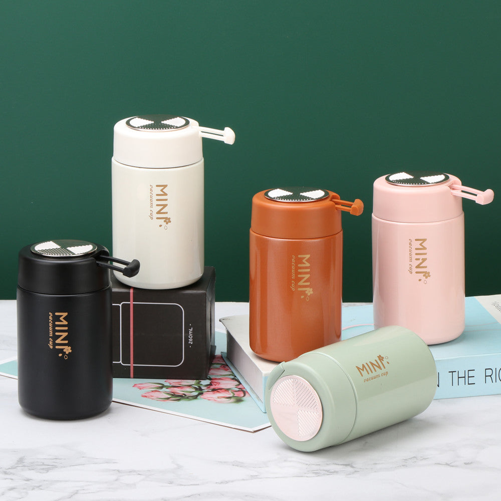 8.8oz/260ML 304 Stainless Steel Mini Vacuum Insulated Thermos Water Bottle Coffee Mug
