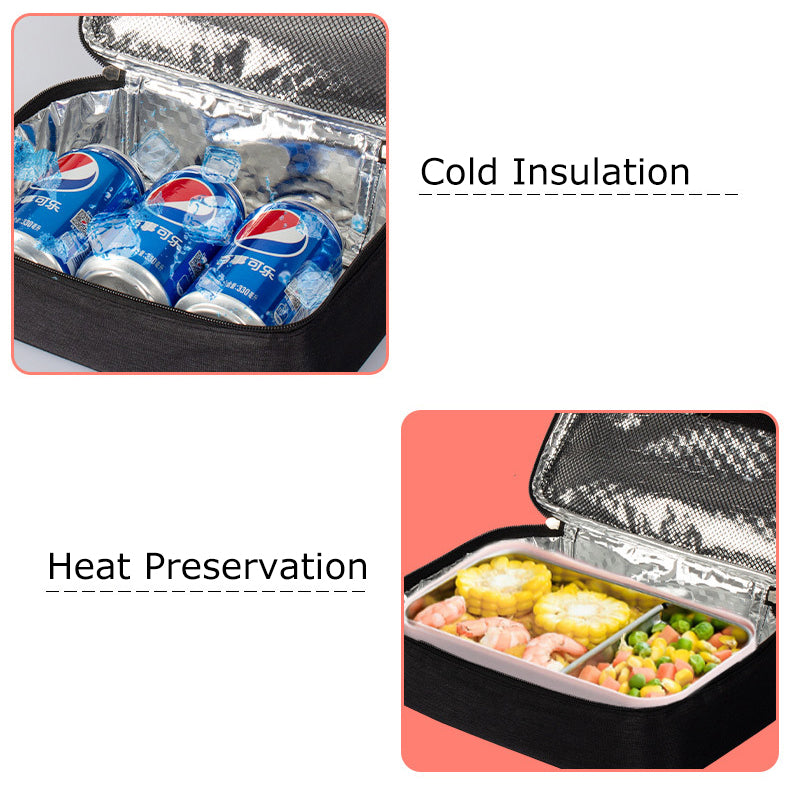 Large Capacity Oxford Lunch Tote Bag For Keeping Food Cool Or Warm Or Fresh