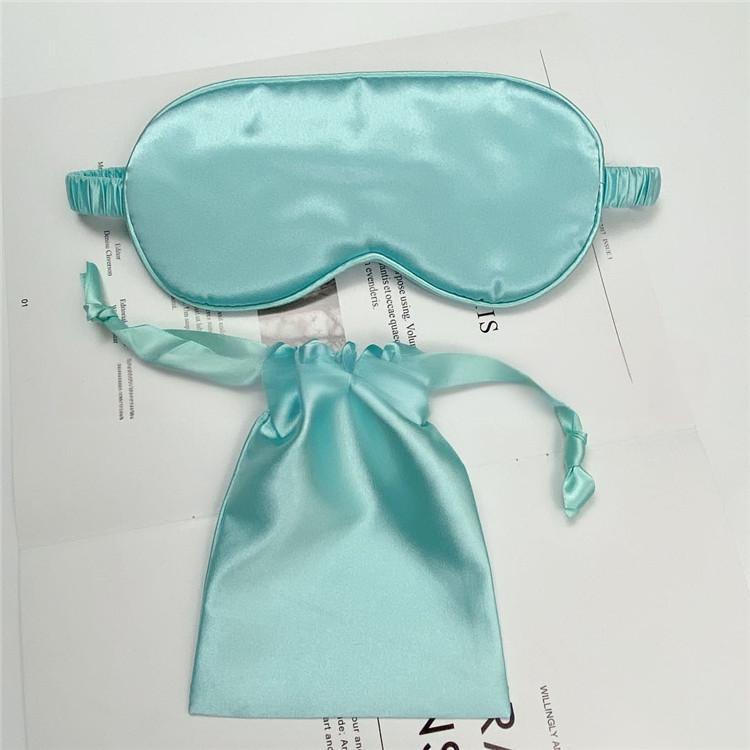 Satin Silk Eye Mask With Satin Bags