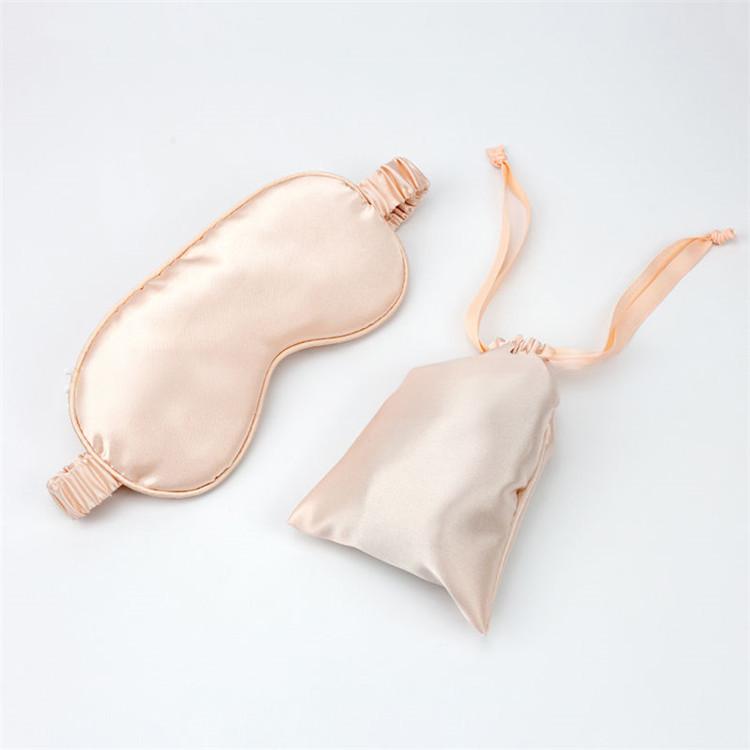 Satin Silk Eye Mask With Satin Bags