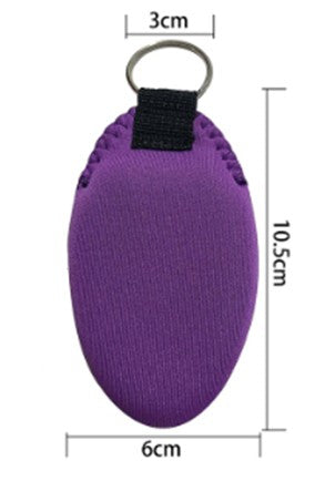 Floating Neoprene Boat Keychain Floatable Foam Key Fob for Water Sports Boat Keys