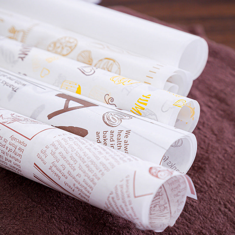 8.6" x 8.6" Greaseproof Paper Food Sheets
