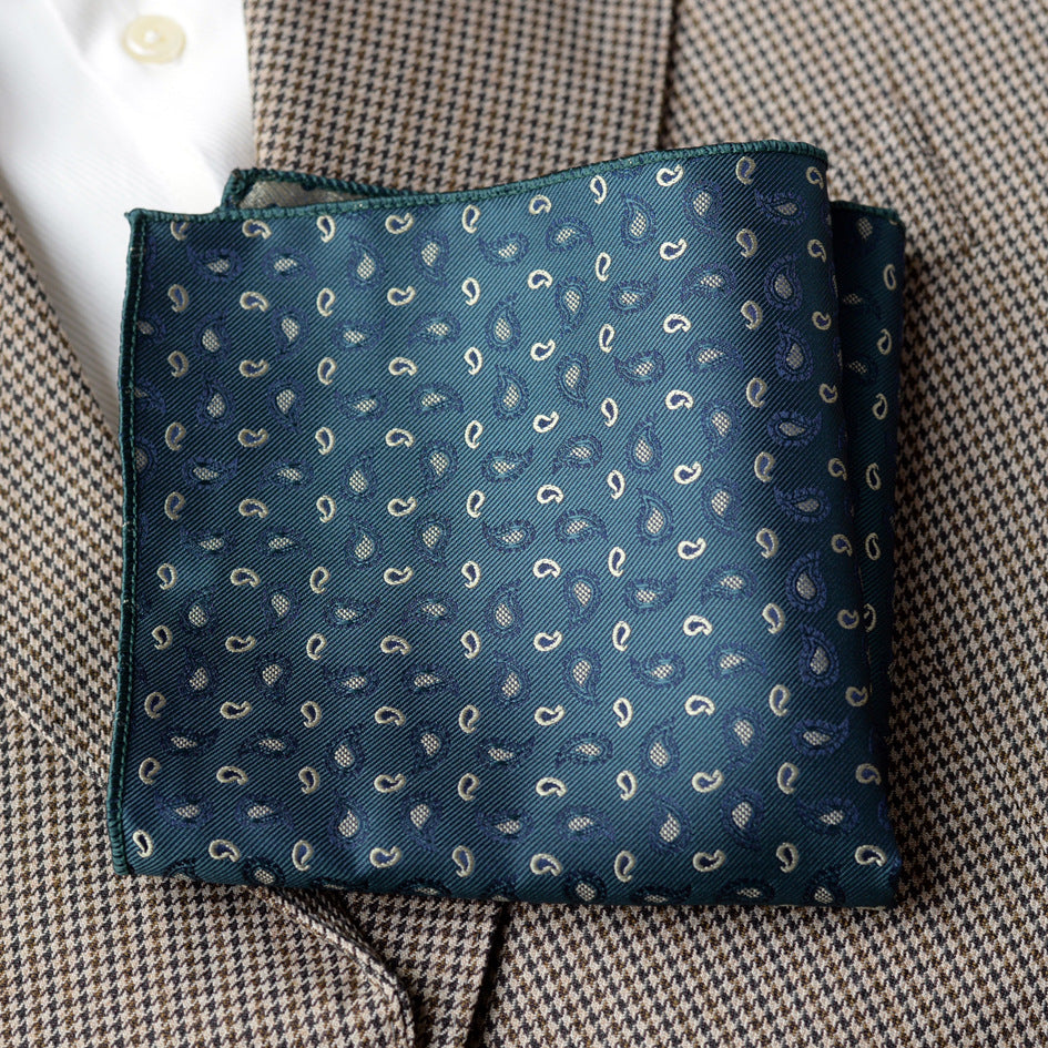 8.6x8.6" Pocket Squares for Men Mens Handkerchiefs for Wedding Business Banquet Suit Accessories