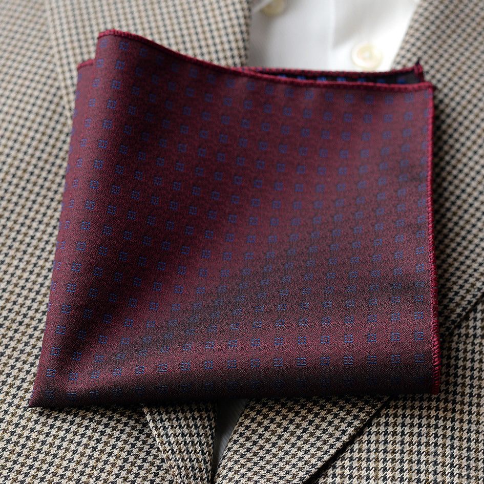 8.6x8.6" Pocket Squares for Men Mens Handkerchiefs for Wedding Business Banquet Suit Accessories