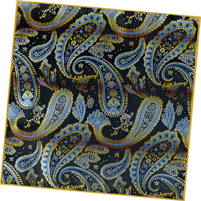16x16" Pocket Squares for Men Mens Handkerchiefs for Wedding Business Banquet Suit Accessories