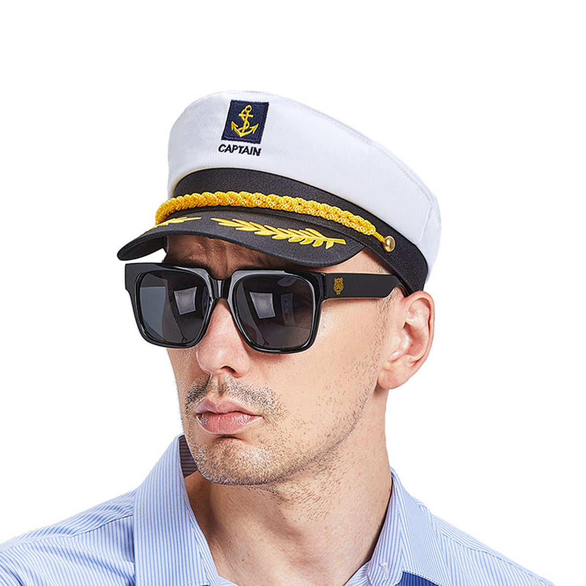 Adult Captain Costume Hat Cap