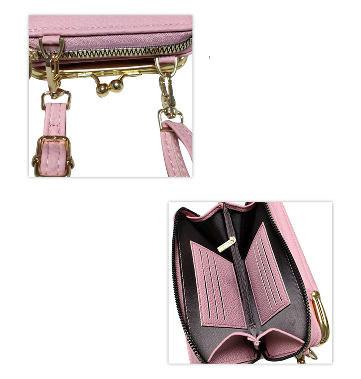 Crossbody Cell Phone Purses for Women Fashion Shoulder Bags Card Holder Wallet
