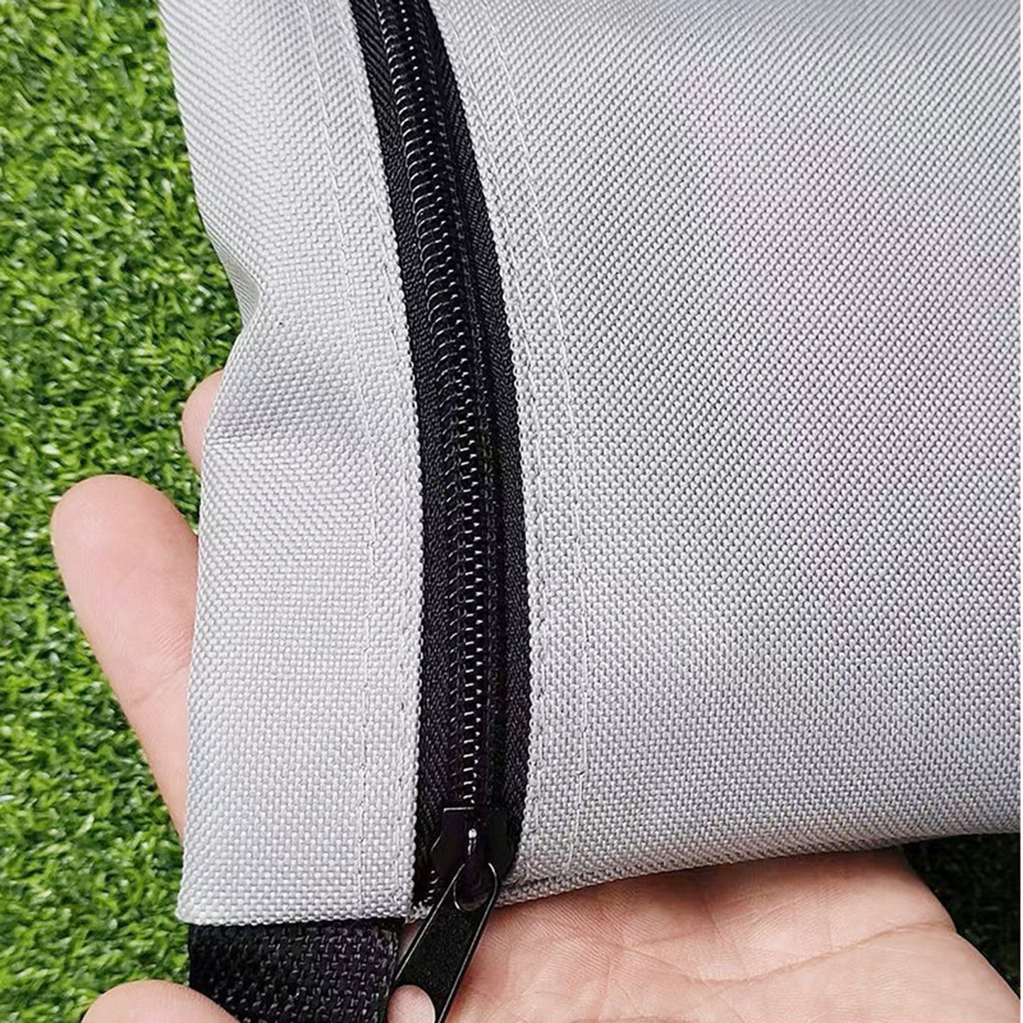 Golf Tee Pouch, Professional Zipper Golf Tee/Ball Pouch Bag with Metal Lobster Claw Clip