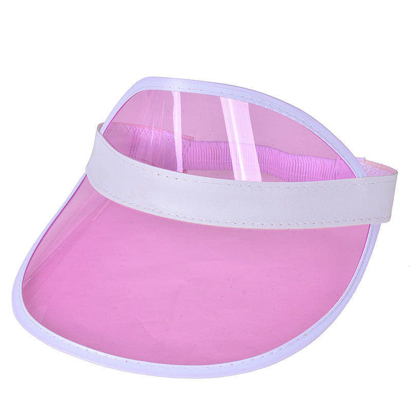 Adult PVC Sun Visor Hat