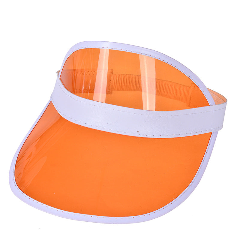 Adult PVC Sun Visor Hat
