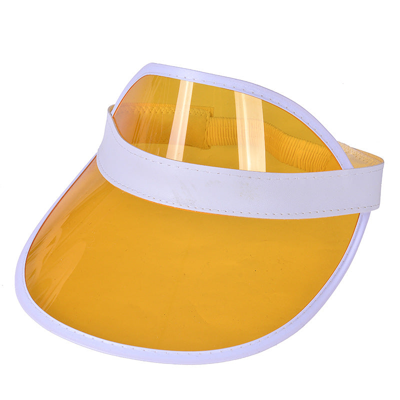 Adult PVC Sun Visor Hat