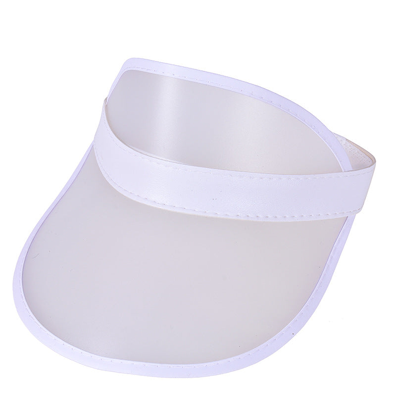 Adult PVC Sun Visor Hat