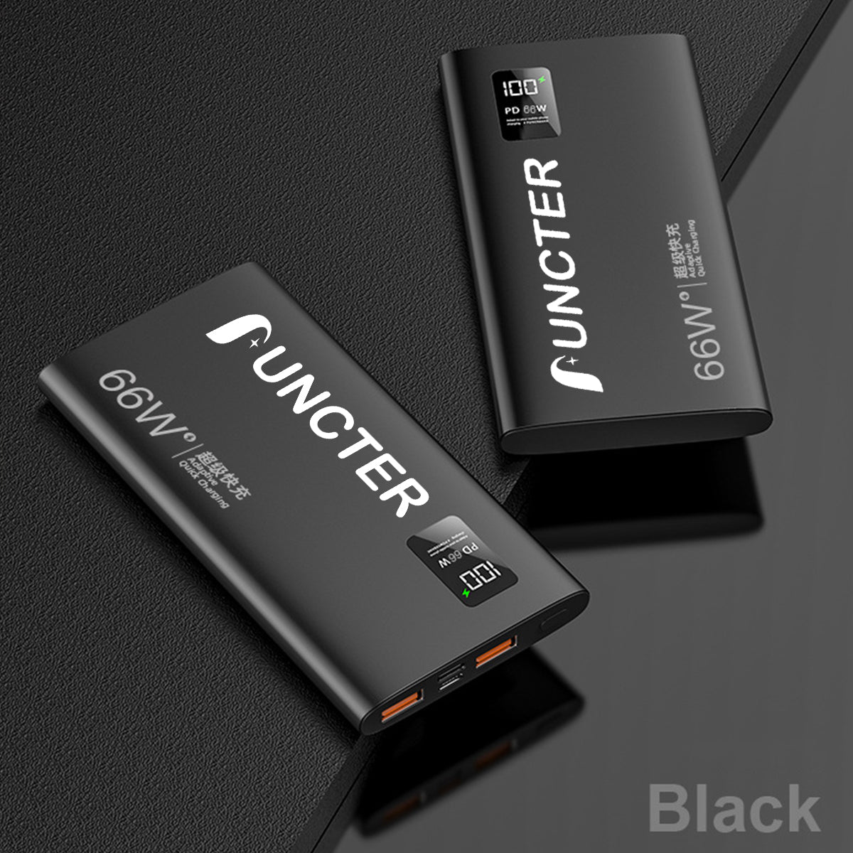 10,000 mAh Digital Fast Charging 66 W Power Bank