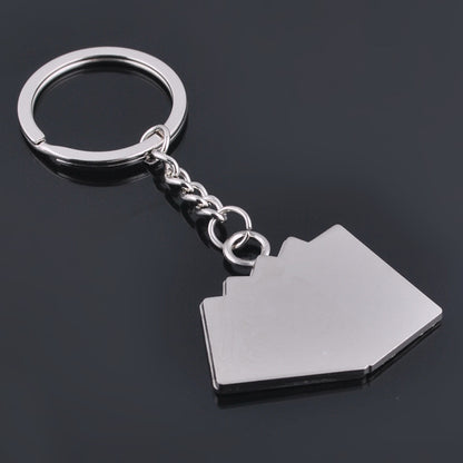Poker Shaped Key Chain