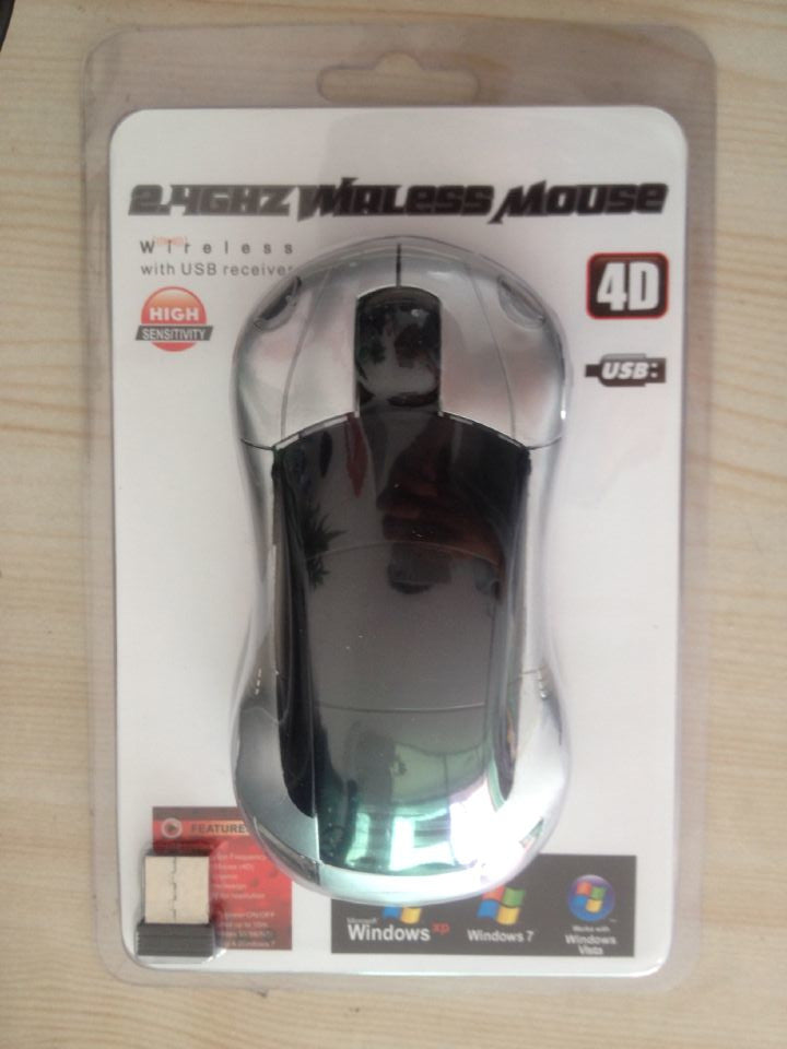 Optical Technology Car Shaped Wireless Mouse