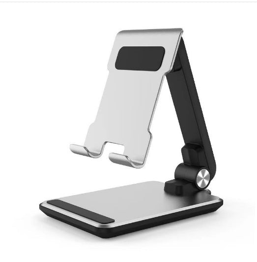 Foldable Square Base Aluminum Alloy Desktop Phone Stand Laptop Stand